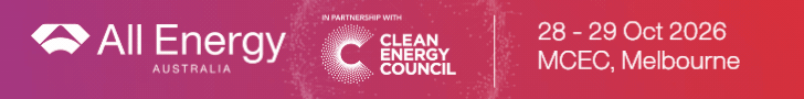 All Energy Australia, 28 to 29 October 2026, MCEC Melbourne, in partnership with the Clean Energy Council